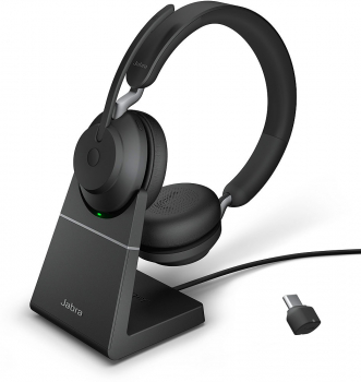 Jabra Evolve2 65 Link380c UC Stereo Stand Black 26599-989-889