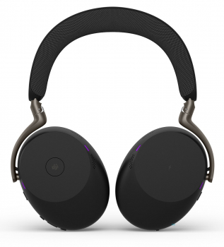 Jabra Evolve3 85 MS, USB-C Dongle Link390c, Schwarz, Wireless-Ladepad 38599-999-889