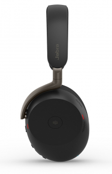 Jabra Evolve3 85 MS, USB-C Dongle Link390c, Schwarz, Wireless-Ladepad 38599-999-889