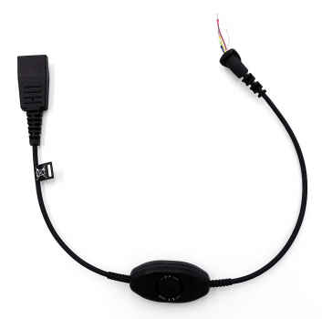 Jabra QD auf Open-End für Ascom mit Mute Funktion 8800-00-98