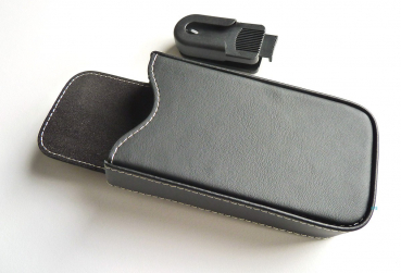 Preview: CasYy Universelle Telefontasche, Lederetui, Gürtelköcher mit Rotationsclip 1253