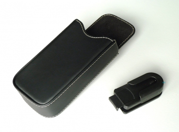 CasYy Universal Phone Pouch, Leather Case, Belt Holster with Rotating Clip 1253