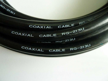 Preview: Coaxial Cable RG-213U (RG213) Koaxialkabel 10m