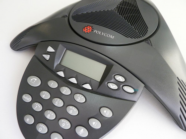 Preview: Polycom SoundStation IP 4000 Konferenztelefon 2201-06642-601 Refurbished