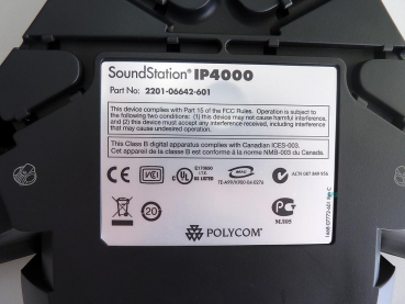 Polycom SoundStation IP 4000 conference Phone 2201-06642-601 Refurbished