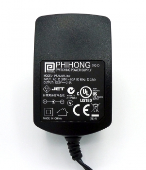 Snom PSU Netzteil Stromversorgung, PSAC10R-50, 5V, 2A, EU Stecker für 700/800/HP/PA 2730