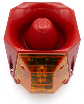FHF Sounder-Strobe light-Combination AXL05 115 VAC amber 225106030