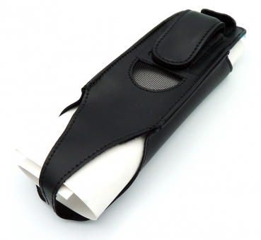 OpenScape S5 / Gigaset S850 / s650H Leather Case (steel belt clip) S5-STAHL