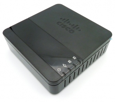 Cisco ATA190 UC 2 Port VoIP/Analog Telephone Adapter, ohne Netzteil, Refurbished