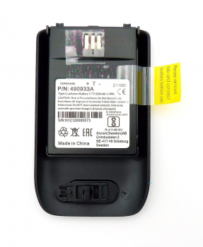 Ascom d63/i63 Nachbau VHBW Ersatzakku Austausch-Batterie in Schwarz 3,7V 800mAh 660497, 490933A, 490933B, 889002771