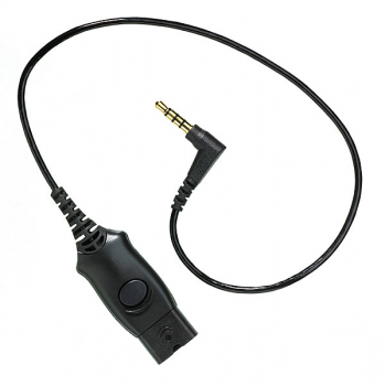 Poly Anschlusskabel MO300 QD für Smartphone, iPhone, ca. 30 cm, Kabel mit QD-Verschluss 920Q0AA, 38541-03