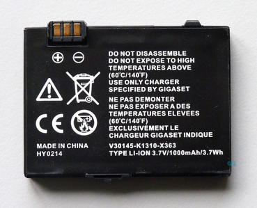 Preview: OpenStage M3, M3 Plus Original Akku Ersatzbatterie 1000 mAh V30145-K1310-X363