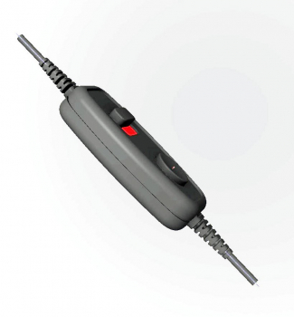 IPN X1 Mono Headset, with Push to talk PTT button with switch IPN060-PTT-SW
