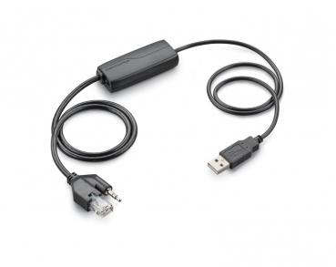 Poly APU-76 EHS-Modu für USB Gerät, Mitel/Cisco/Alcatel, Softphone/PC 85R00AA, 211076-01