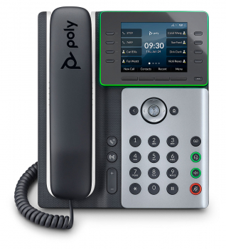 Poly Edge E320 IP Phone, PoE 82M88AA, 2200-87000-025