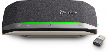 Poly Sync 20+ USB-A Speakerphone Microsoft Teams Certified 772C9AA, 216867-01