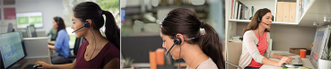 Preview: Poly EncorePro 545 USB-A Convertible Headset 783R4AA, 218277-01
