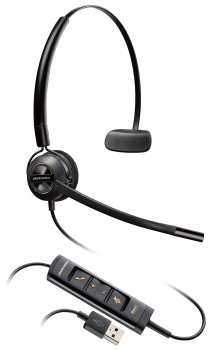 Poly EncorePro 545 USB-A Convertible Headset 783R4AA, 218277-01