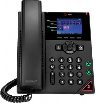 Poly OBi VVX 250 4-Line IP Phone, PoE, mit Netzteil EMEA INTL 89K69AA#ABB, 2200-48822-125
