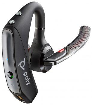 Poly Voyager 5200 Headset +USB-A zu Micro USB Kabel, mit P2i Nano-Beschichtung 80S12AA, 203500-105