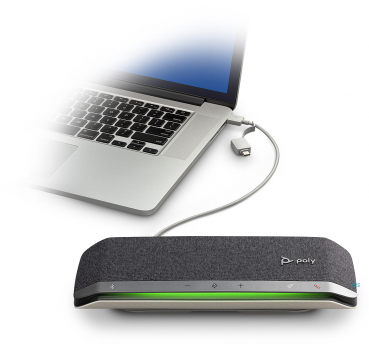 Poly Sync 40 USB-A USB-C Speakerphone Microsoft Teams Certified 77P35AA, 216875-01