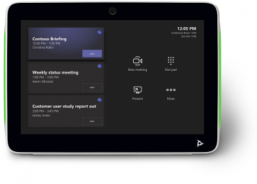 Preview: Poly TC10 Touch Controller, Schwarz, Room Scheduler 875K5AA, 2200-37860-001