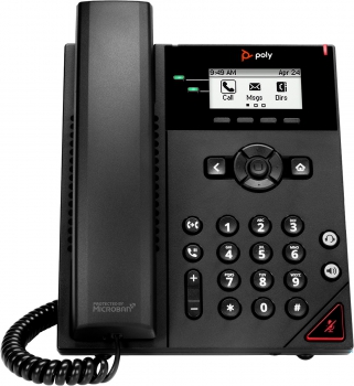 Poly VVX 150 Desktop Phone 2 SIP-Leitungen 2200-48810-025