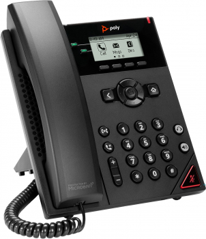 Poly VVX 150 2-Line IP Phone and PoE-enabled 911N0AA#AC3, 2200-48810-025