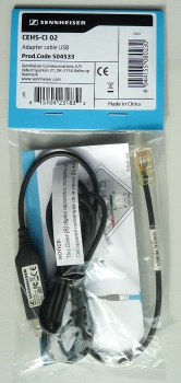 EPOS CEHS-CI 02, DHSG EHS adapter cable with USB connection 1000747