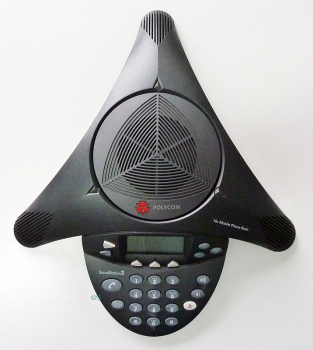 Poly SoundStation2 (analog) conference phone with display, Expandable 2201-16200-601 Refurbished