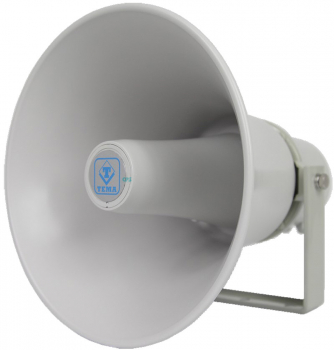 TEMA AD630S SIP IP Pressure chamber loudspeaker, gray aluminum loudspeaker AD630S