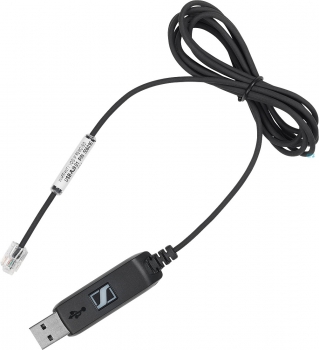 EPOS USB-RJ9 01 Headset-Anschlusskabel RJ9 auf USB zum Anschluss an eine UI-Box 1000823