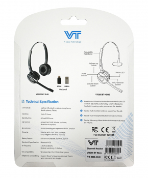 VT9200 BT Duo / Stereo +BT50 USB-C Dongle