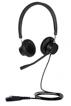 VT7600 UNC Duo GQD Flex-Boom Standard, Stereo QD Headset 7650-90-00