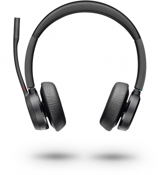 Poly Voyager 4320 UC Stereo USB-A Headset +BT700 USB-A Adapter +Ladeständer 77Y99AA, 218476-01