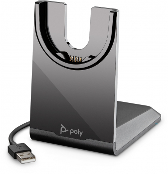 Poly Voyager Focus 2 Microsoft Teams mit Ladeständer USB-A BT700 77Y87AA, 213727-02