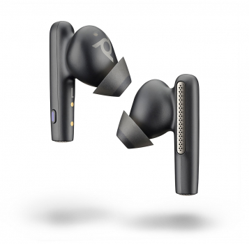 Poly Voyager Free 60/60+ Microsoft Teams schwarze Ersatz Earbuds (2 Stück) 8L5A8AA, 221223-03