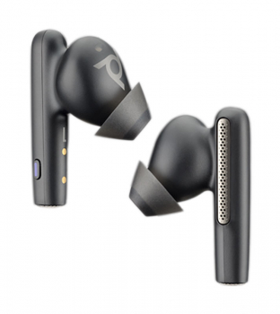 Preview: Poly Voyager Free 60+ UC M Carbon Black Ohrstöpsel +BT700 USB-C Adapter +Touchscreen Lade-Case 7Y8H0AA, 216066-02