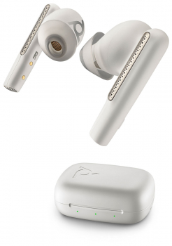 Poly Voyager Free 60 UC White Sand Earbuds +BT700 USB-A Adapter +Basic Charge Case 7Y8L3AA, 220758-01