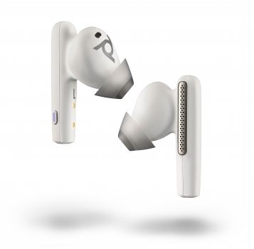 Poly Voyager Free 60/60+ Microsoft Teams weiße Ersatz Earbuds (2 Stück) 8L5B0AA, 221223-04