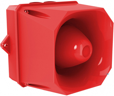 FHF Schallgeber X10 Midi 10-60 VDC Gehäuse rot 21532213