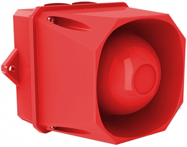 FHF Sounder X10 Mini 10-60 VDC red body 21531213