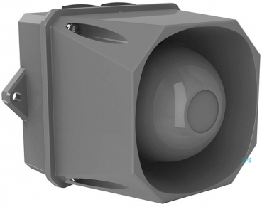 FHF Schallgeber X10 Mini 10-60 VDC Gehäuse dunkel grau 21531813