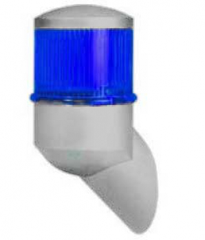 FHF Meldeleuchte Gehäuse weiß Kalotte blau Profi Lux 24 VDC 424102225