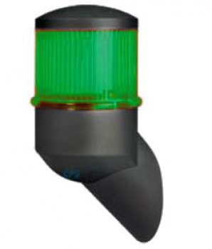 FHF Meldeleuchte Gehäuse grau Kalotte grün Profi Lux 24 VDC 424101114