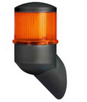 FHF Meldeleuchte Gehäuse grau Kalotte orange Profi Lux 24 VDC 424101116