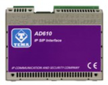 TEMA AD615/S Encoder Multicast IP SIP PoE analog zu digital Konverter in LAN Netzwerk
