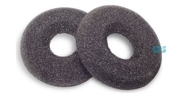 AxTel Schaumstoff-Ohrpolster grau dick donut fuer PRO XL AXS-XGF