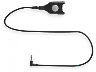 EPOS CCEL 191-2, DECT/GSM Kabel, ED Easy Disconnect zu 2.5 mm, 3-pin Klinkenstecker, 100cm, 6dB Mikrofondämpfung 1000850