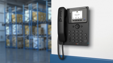Poly CCX 350 Business Media Phone für Microsoft Teams, PoE 848Z7AA#AC3, 2200-49690-019